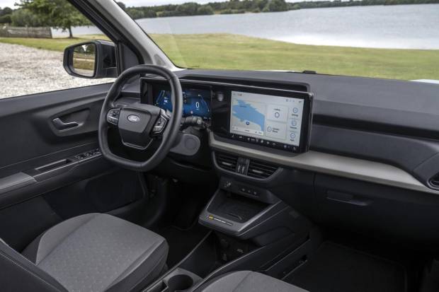 $!El diseño interior del Ford E-Tourneo Courier