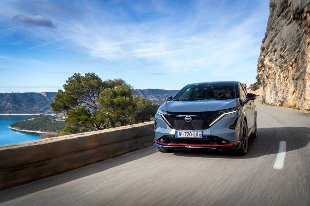 $!El Nissan Ariya Nismo, un eléctrico de alto voltaje