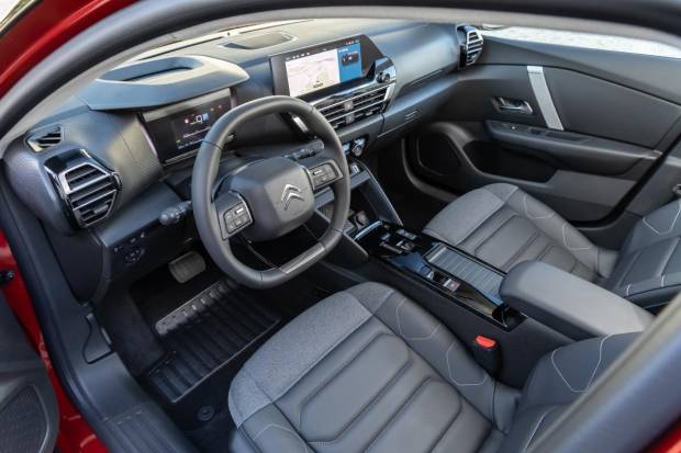 $!El interior del Citroën ë-C4