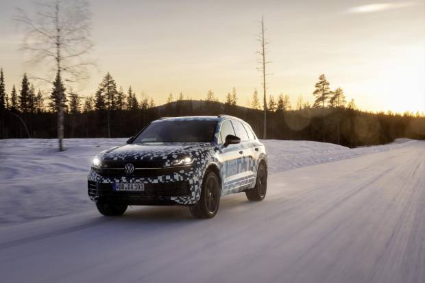 $!Volkswagen Touareg 2023: últimas pruebas en el Polo Norte