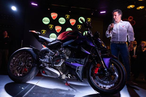 $!V4 Lamborghini, la Ducati Streetfighter más exclusiva