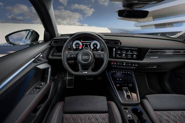 $!El interior del Audi S3