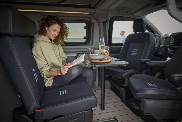 $!El interior del Ford Transit Custom Nugget Active PHEV