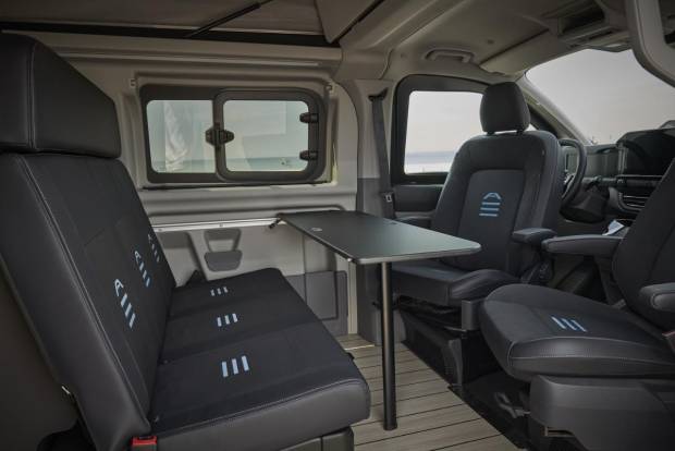 $!El interior del Ford Transit Custom Nugget Active PHEV