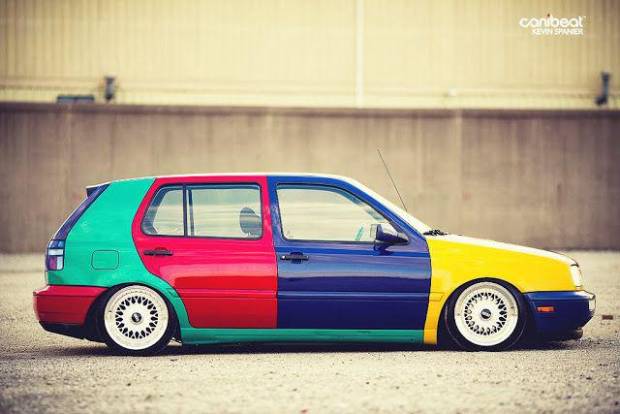 $!Volkswagen Golf Harlekin