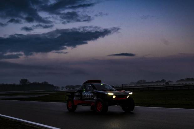 $!Así es el Audi RS Q e-tron “E2” de Carlos Sainz para el Dakar