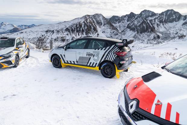 $!Clio Rally3: el primero de Renault con tracción a las cuatro ruedas