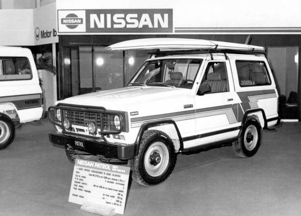 $!El Nissan Patrol en el Salón del Automóvil de Barcelona (1983)