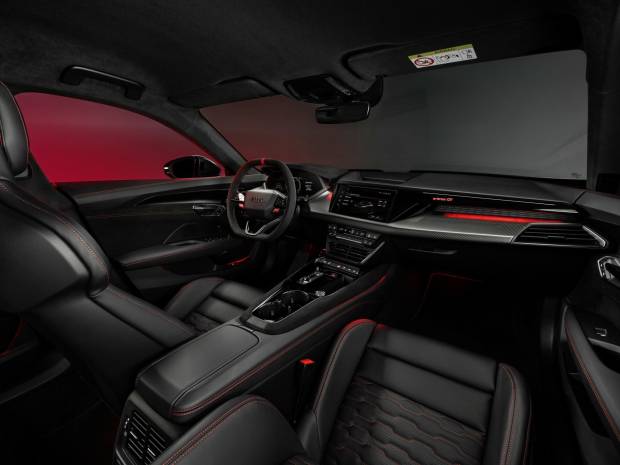 $!Interior del Audi e-tron GT.