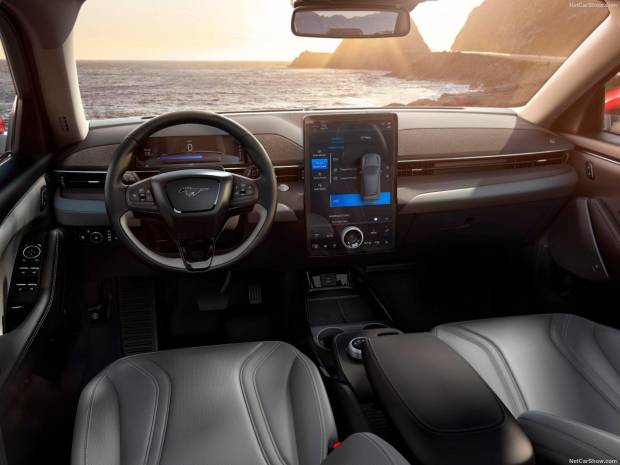 $!El diseño interior del Ford Mustang Mach-E