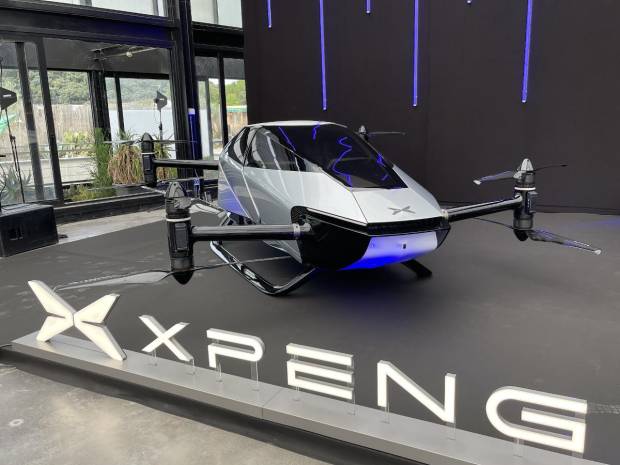 $!El dron de pasajeros de XPeng