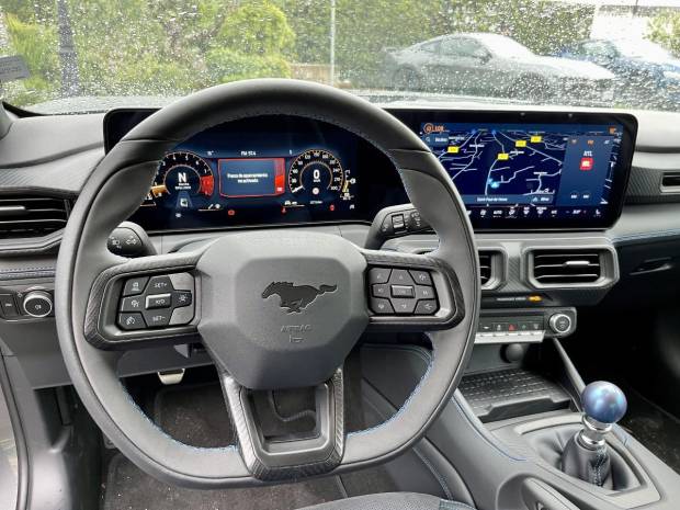 $!El interior del nuevo Ford Mustang