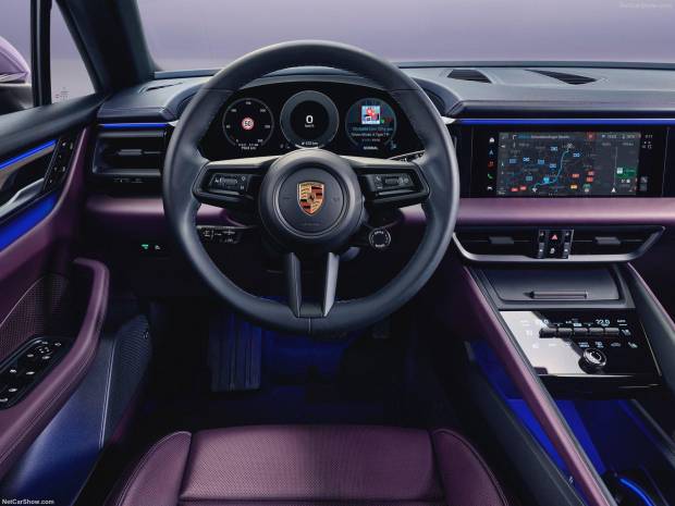 $!Interior del nuevo Porsche Macan eléctrico.