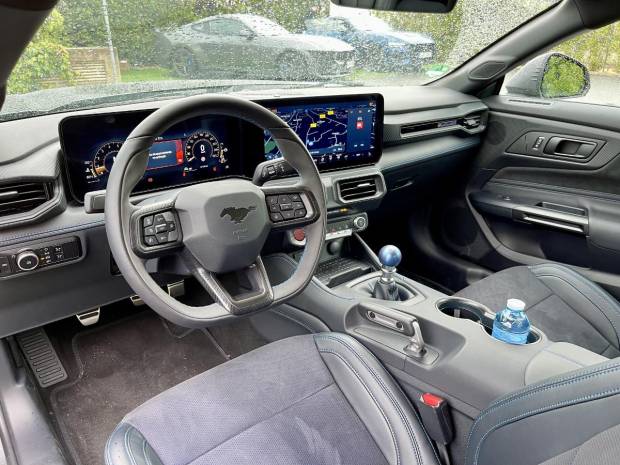 $!El interior del nuevo Ford Mustang