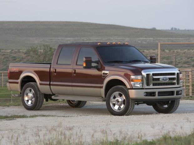 $!El Ford F-250 Super Duty con el que Bush hijo conducía por su rancho de Texas