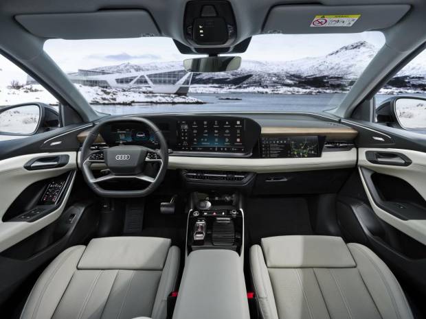 $!Interior del Audi Q6 e-tron