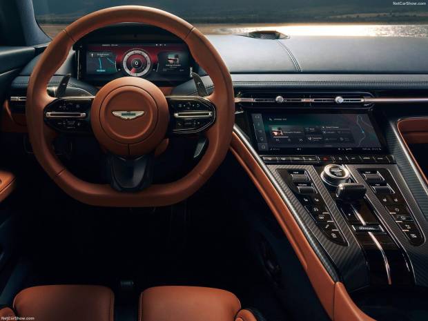 $!Interior del nuevo Aston Martin DB12.