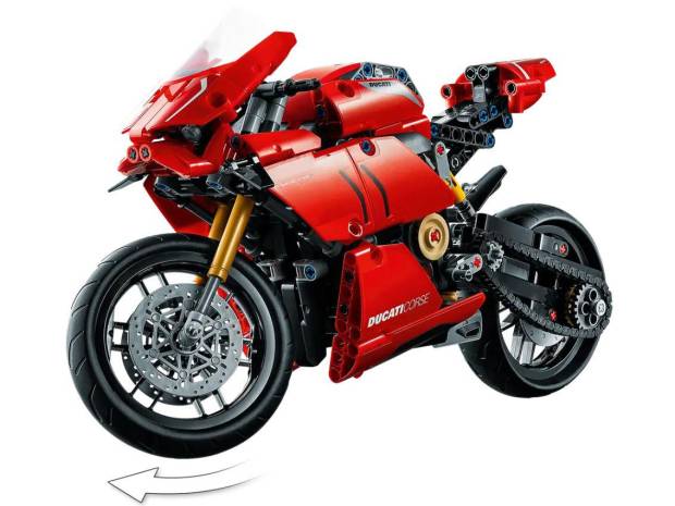 $!La Ducati Panigale V4 R de Lego