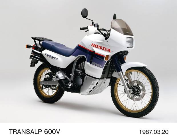$!El diseño original de la Honda Transalp de 1986