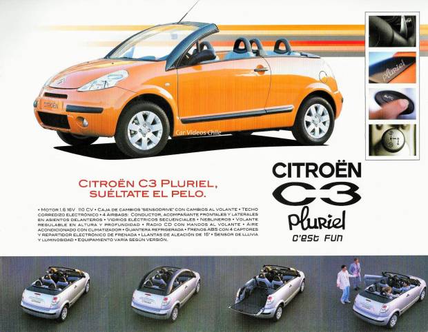 $!Citroën C3 Pluriel, un incomprendido.