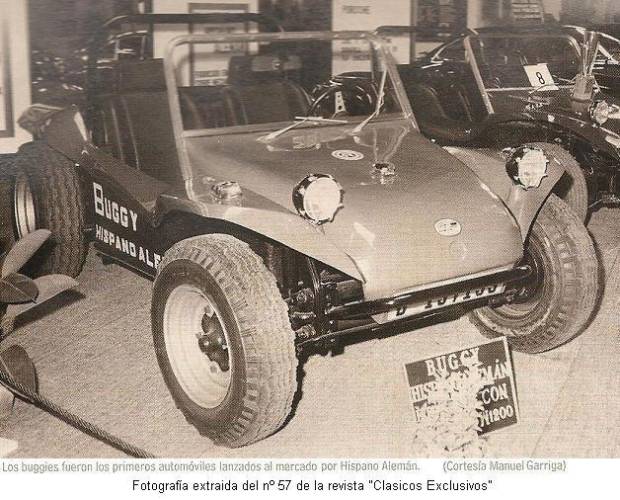 $!El buggy fabricado por los talleres Hispano Alemán en Madrid