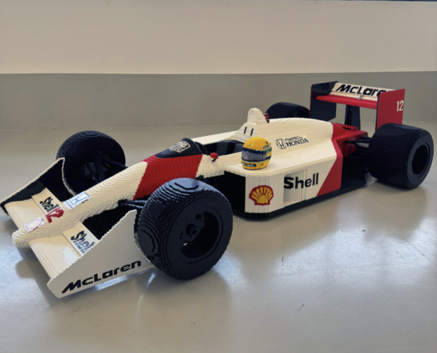 $!El McLaren MP4/4 de Lego
