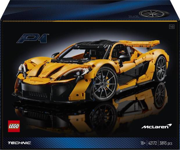 $!El McLaren P1 de Lego Technic