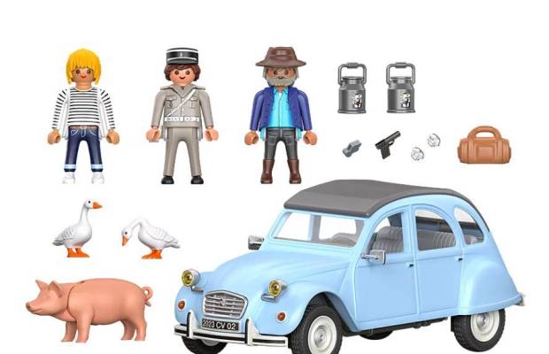 $!Todos los accesorios que acompañan al Citroën 2CV Playmobil