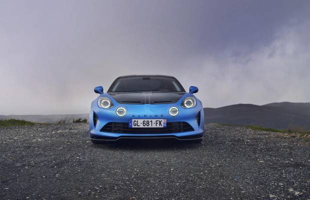 $!El frontal del Alpine A110R