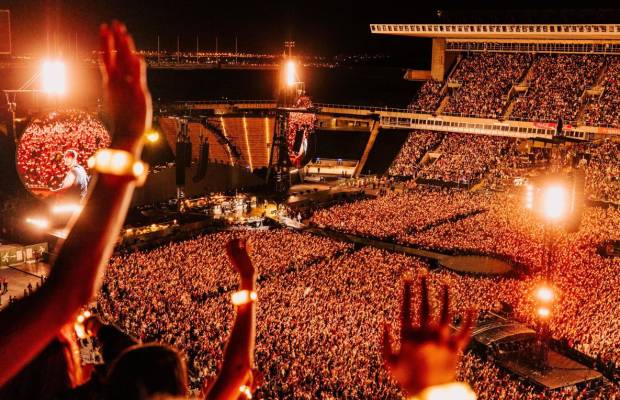 $!El concierto de Coldplay en Barcelona