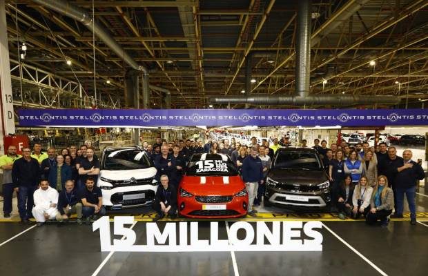 Stellantis Zaragoza alcanza los 15 millones de coches producidos