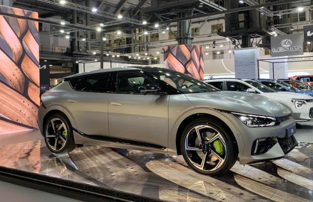 $!El Kia EV6 GT en Automobile Barcelona 2023