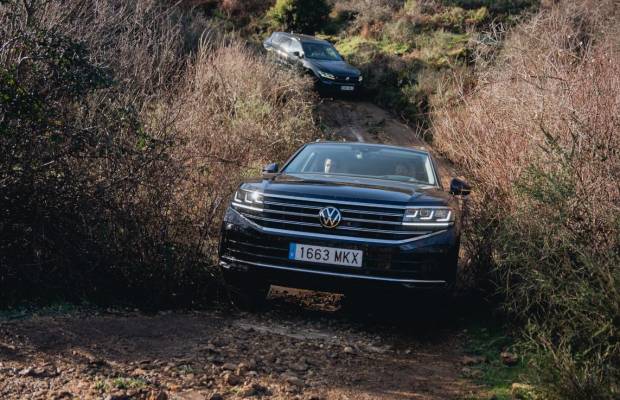 Prueba off-road del nuevo Volkswagen Touareg