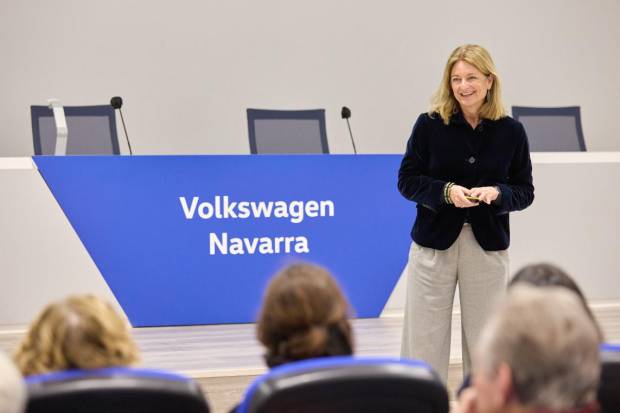 $!Laura Ros durante la presentación del nuevo Volkswagen T-Cross