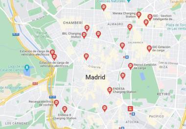 Google Maps: cómo encontrar los puntos de recarga para coches eléctricos más cercanos