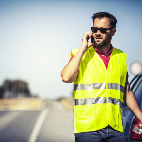 Los chalecos son importantes para la seguridad del conductor en caso de emergencia