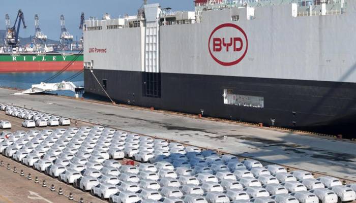 Rumbo a Europa: El primer barco de coches de BYD zarpa de Zhenzen