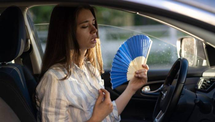 El calor puede jugar malas pasadas mientras conduces