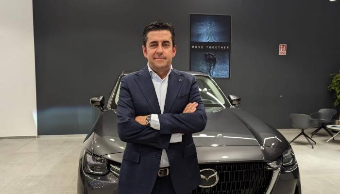 Ignacio Beamud, Presidente y CEO de Mazda Automóviles España, tras la entrevista concedida a Neomotor