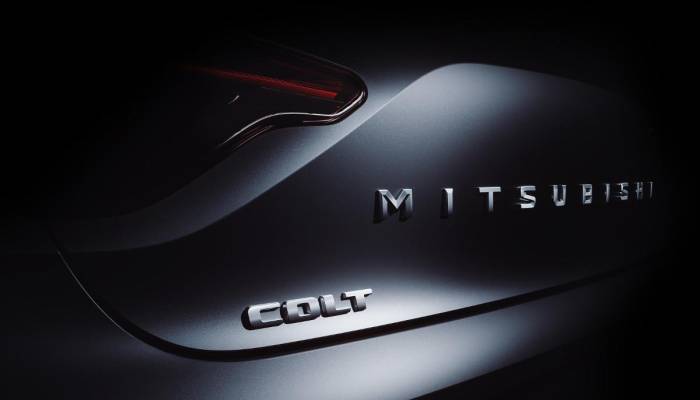 Primera imagen oficial del nuevo Mitsubishi Colt