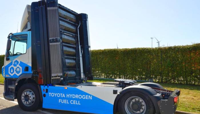 Camión de hidrógeno de Toyota