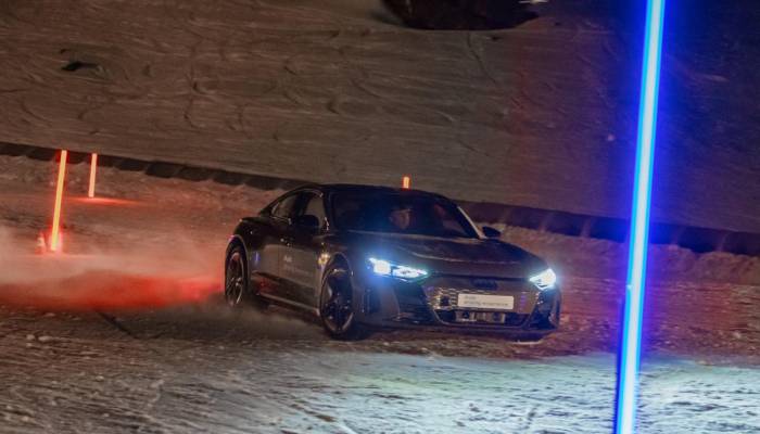 Audi night winter experience