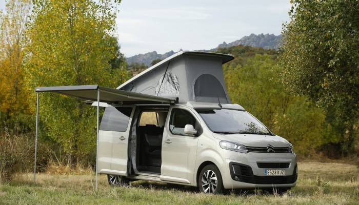 El Citroën SpaceTourer estrena nuevas versiones 'Camper'