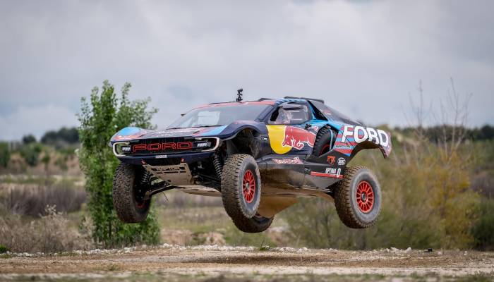 Carlos Sainz, en su vuelta al que será el circuito de MadRing
