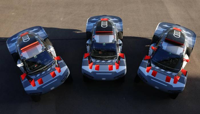 Así es el Audi RS Q e-tron “E2” de Carlos Sainz para el Dakar