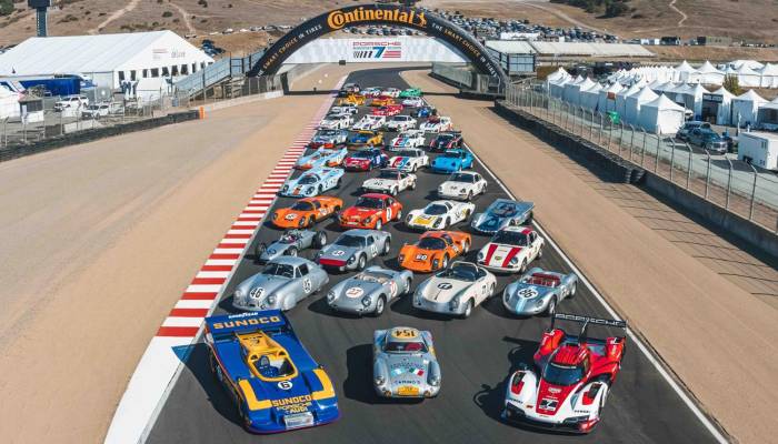 La historia deportiva de Porsche se cita en la Rennsport Reunion