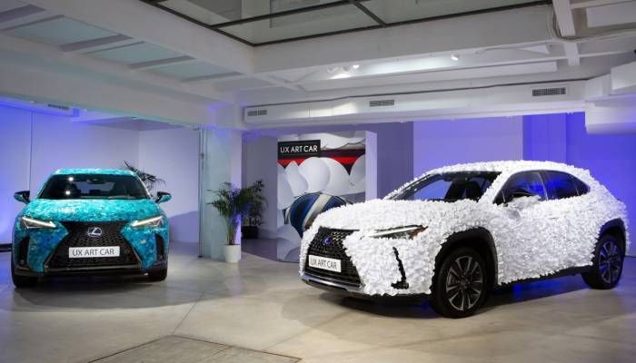 Lexus convierte al UX en auténticas obras de arte