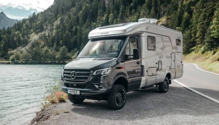 Hymer ML-T: un camper 4x4 de lujo