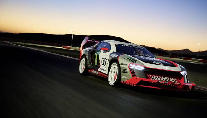 Audi S1 Hoonitron: ¿quién dijo que los eléctricos son aburridos?