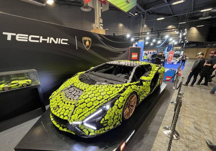 Salón de París 2022: Lego Lamborghini Sian FKP 37 1:1